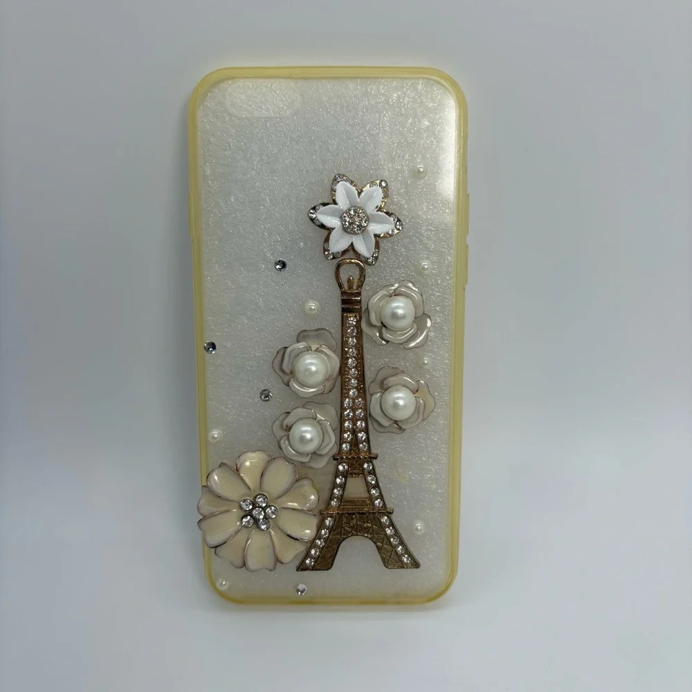 Iphone 7 Eiffel Tower Floral Phone Case (New)